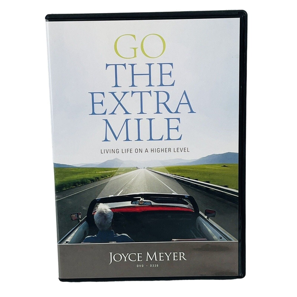 Go The Extra Mile Living Life On A Higher Level DVD Joyce Meyer Ministries